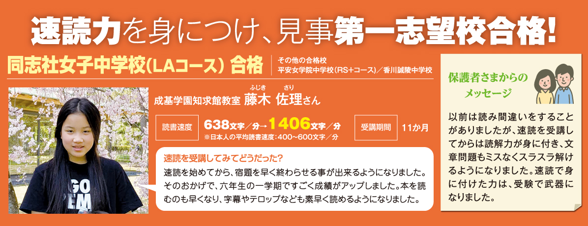 速読インタビュー