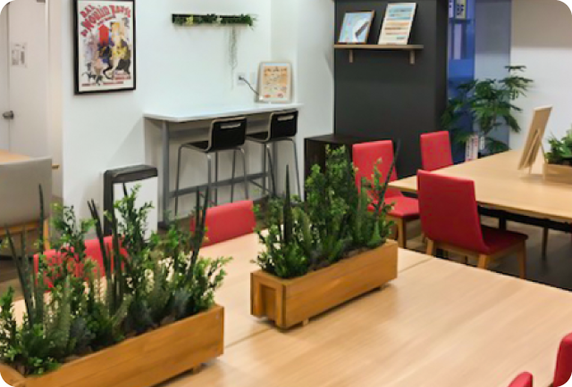 ゴールフリーLab 御所南 内観