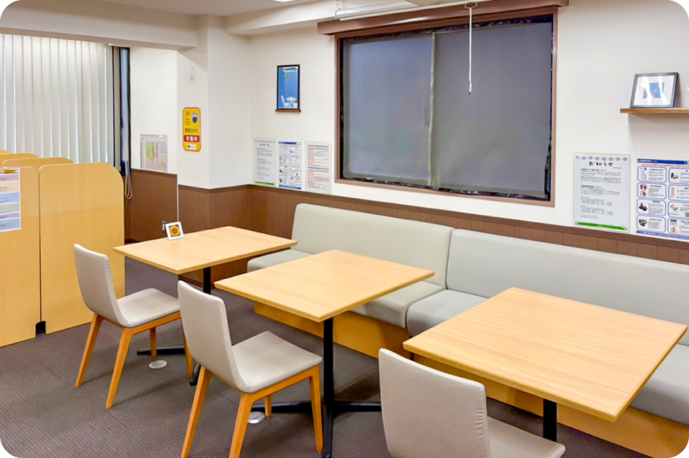 ゴールフリーLab御所南教室内観
