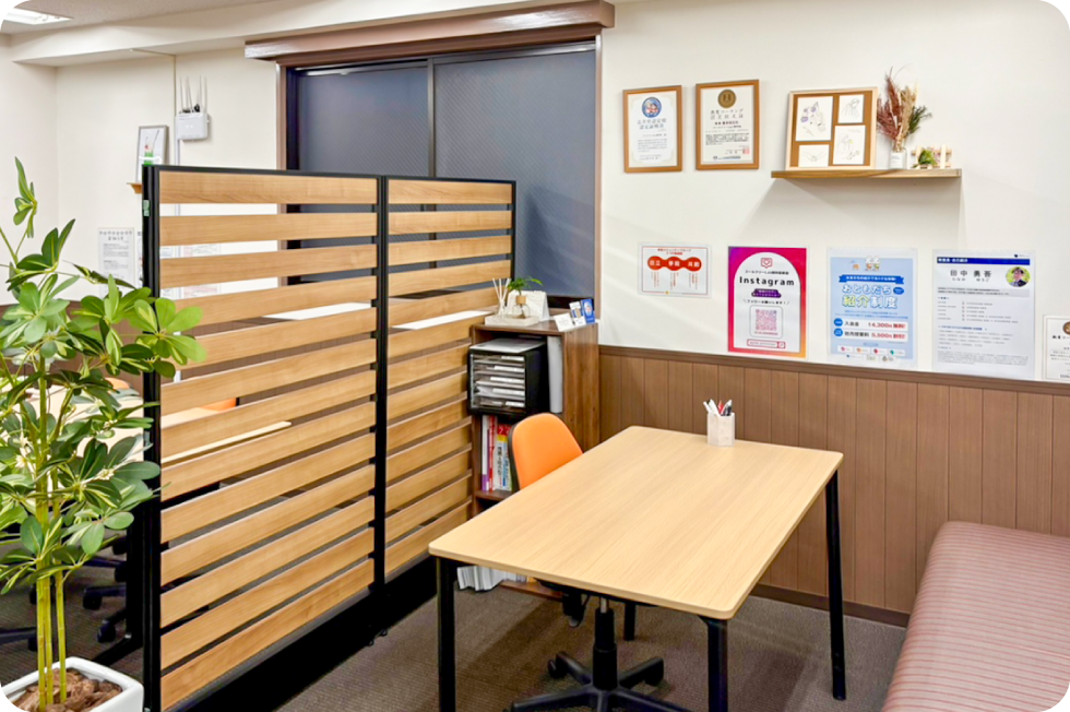 ゴールフリーLab御所南教室内観
