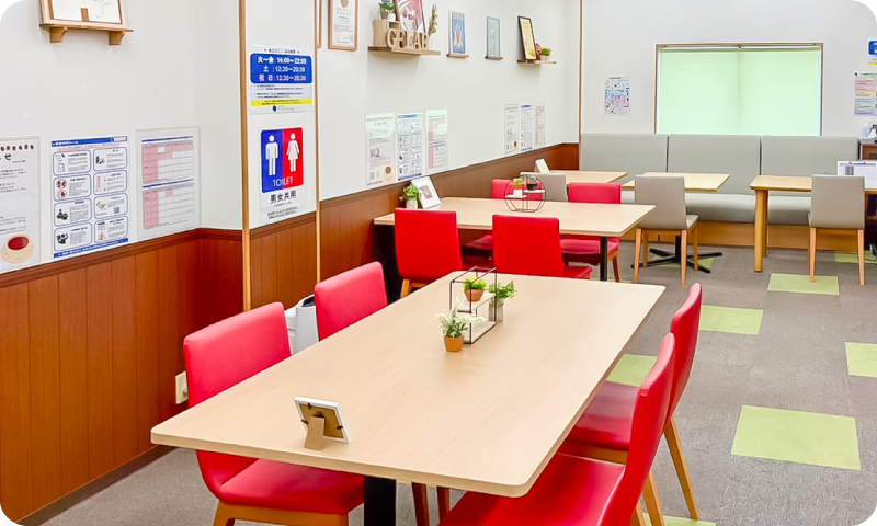 ゴールフリーLab白梅町教室内観