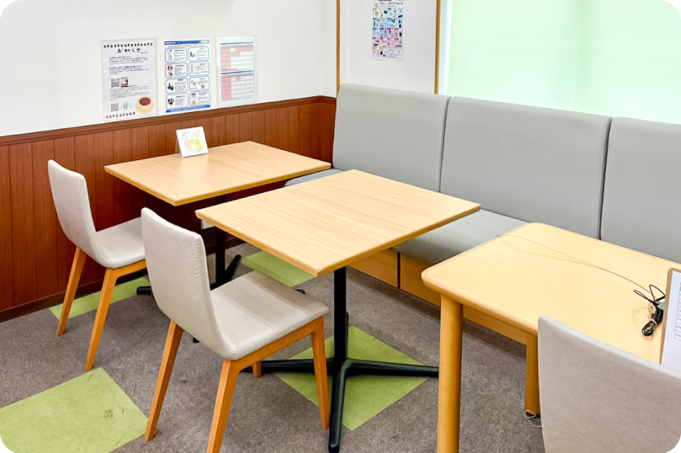 ゴールフリーLab白梅町教室内観