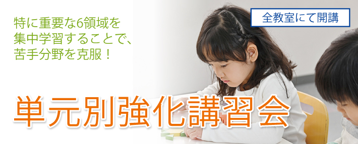 単元別強化講習会